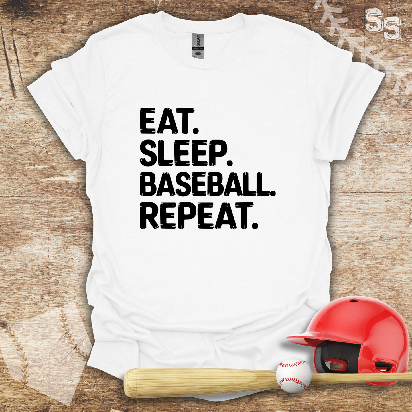Eat Sleep Baseball Repeat
