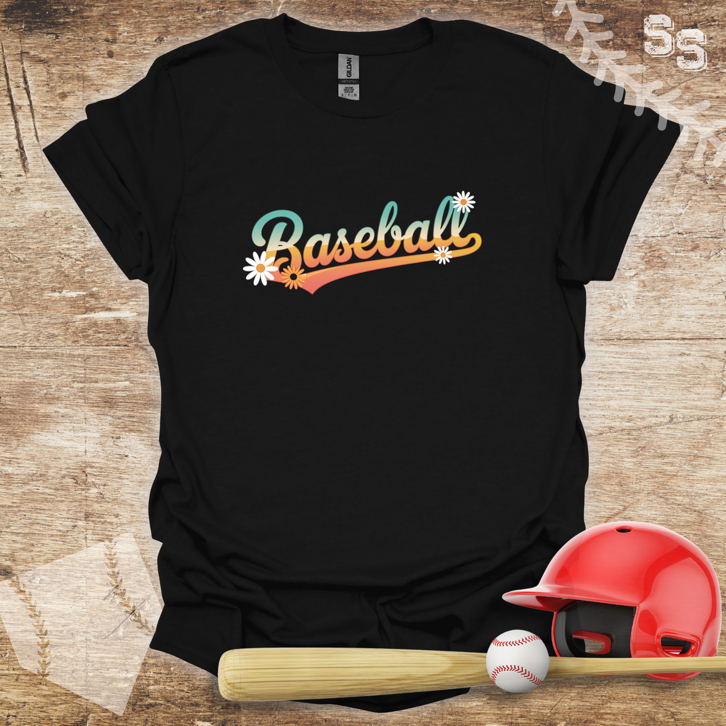 Groovy Retro Baseball