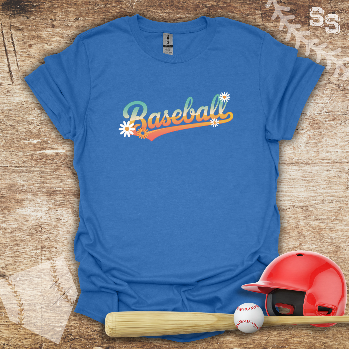 Groovy Retro Baseball