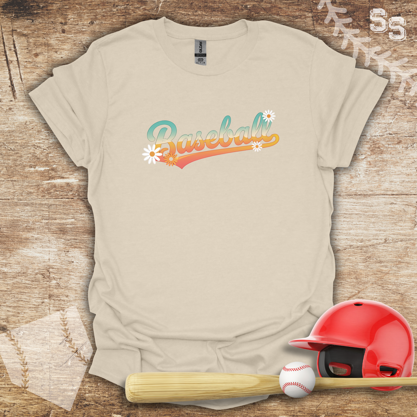 Groovy Retro Baseball