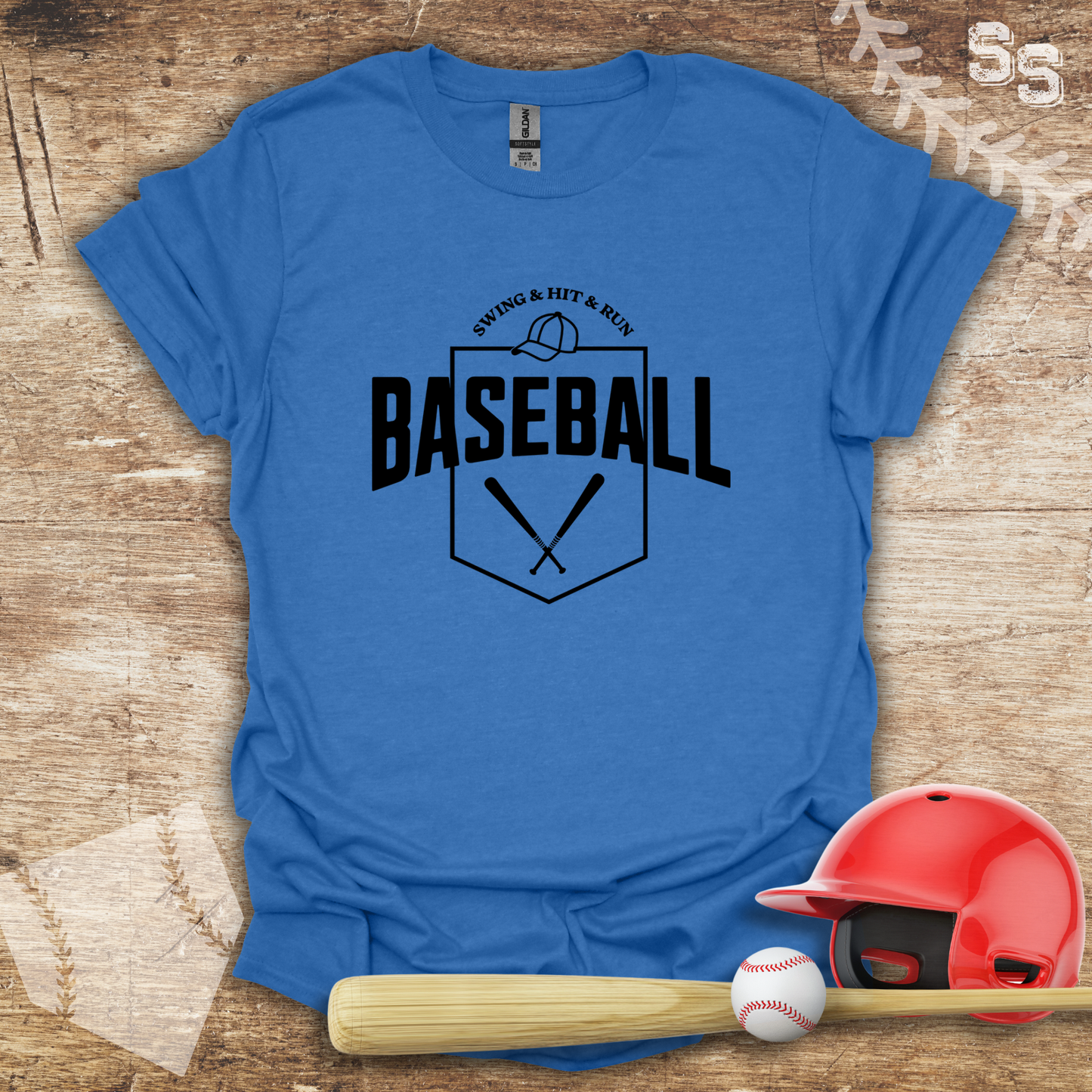 Baseball Swing Hit Run