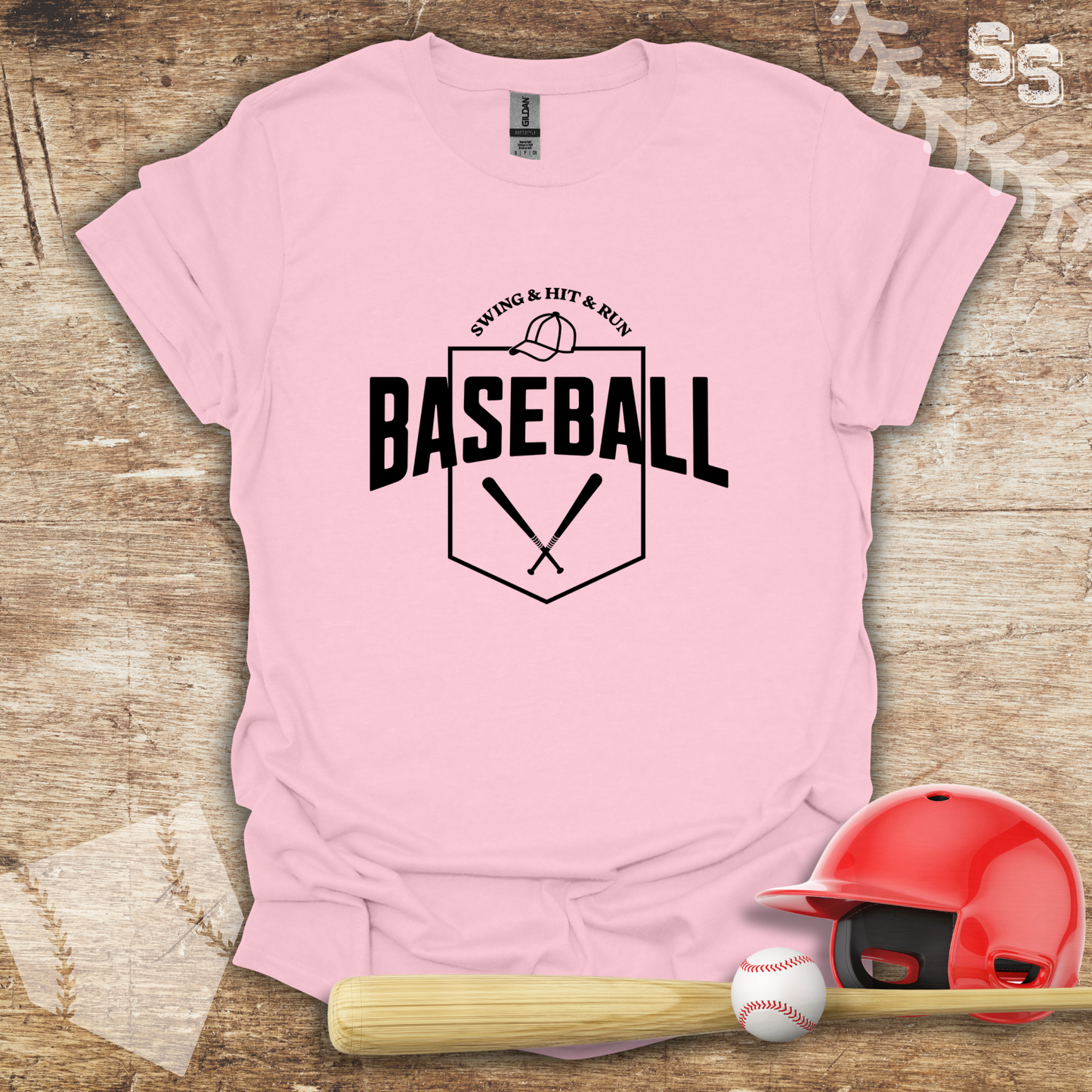 Baseball Swing Hit Run