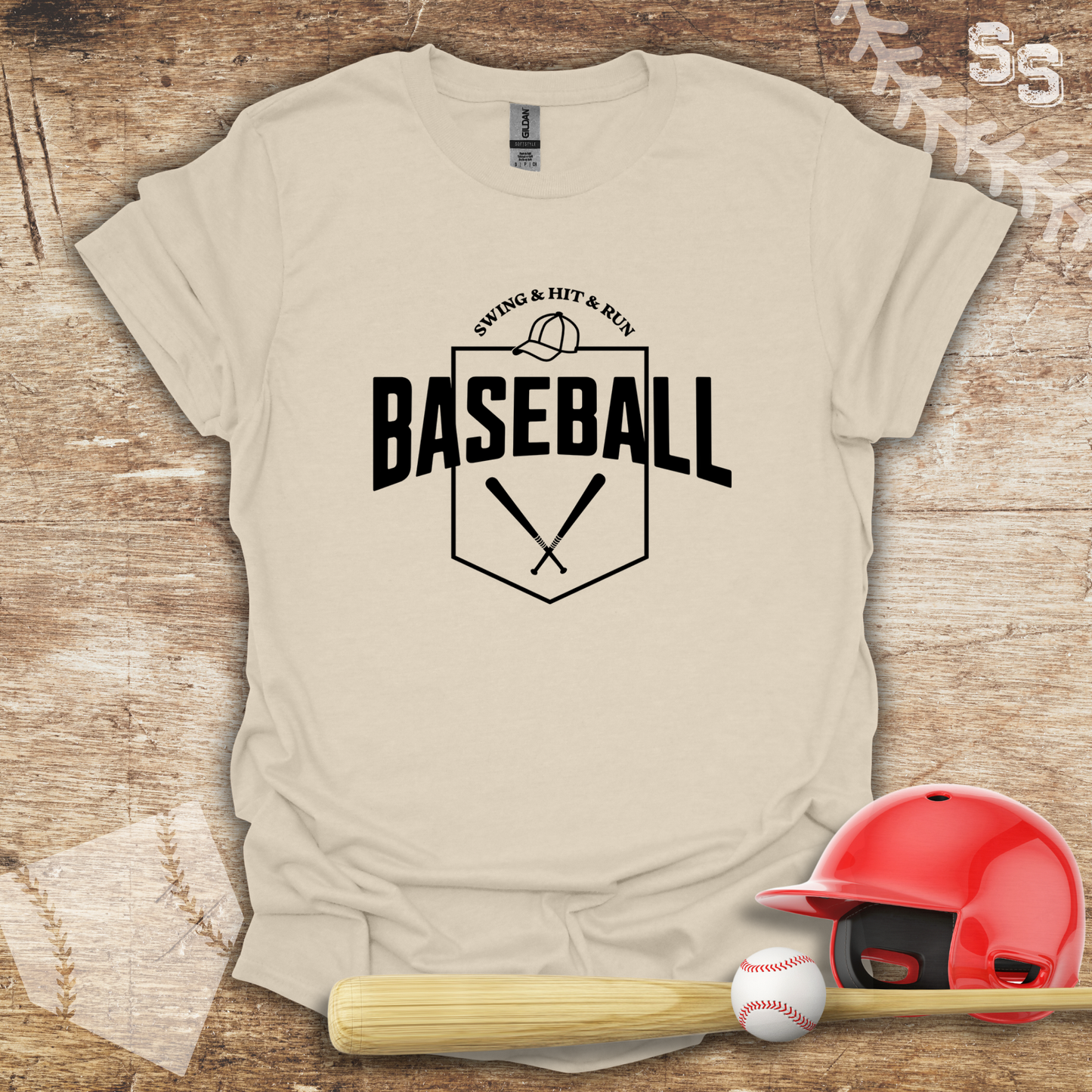 Baseball Swing Hit Run