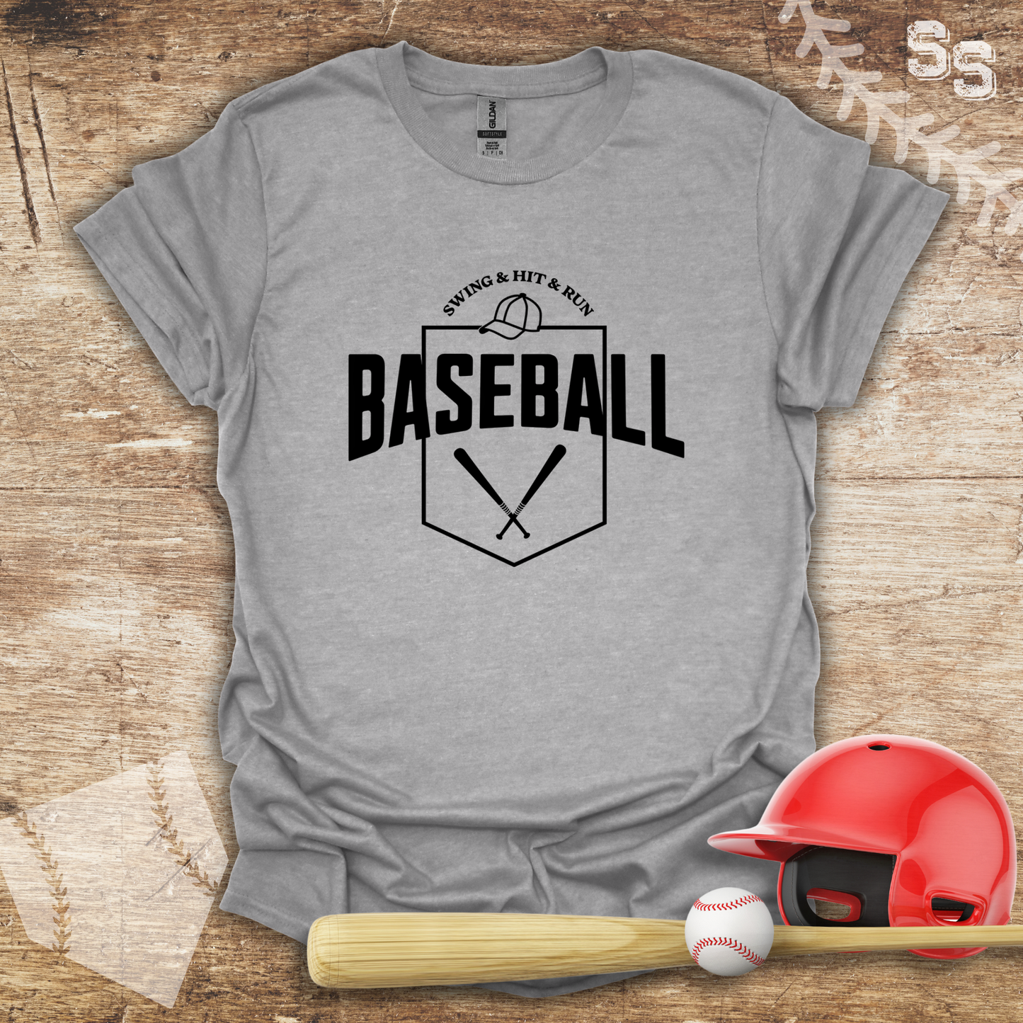 Baseball Swing Hit Run