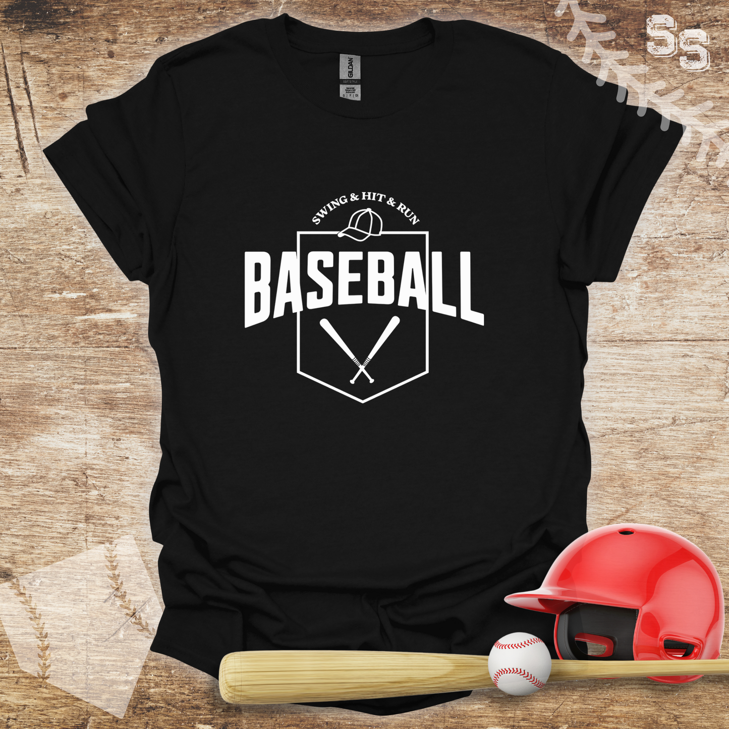 Baseball Swing Hit Run