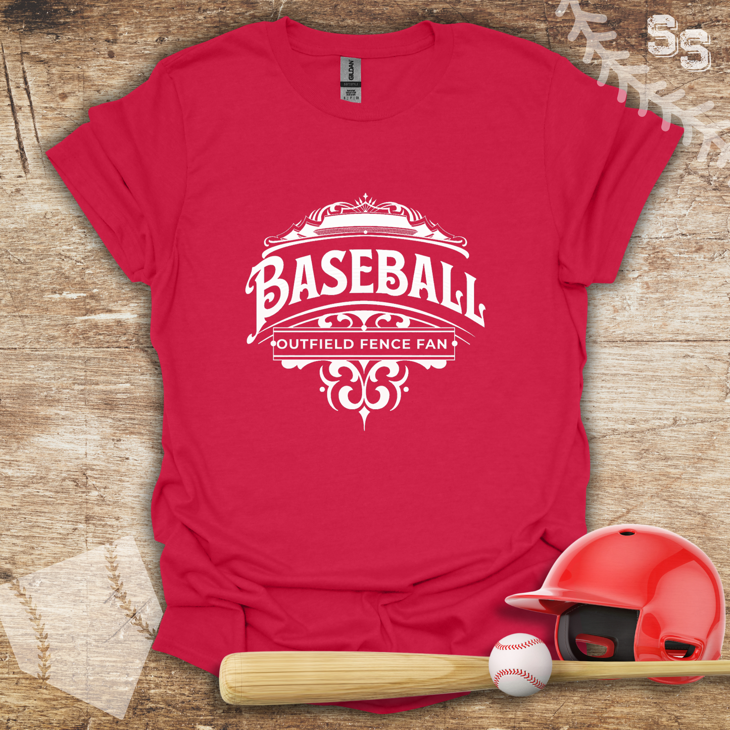 Baseball Outfield Fence Fan