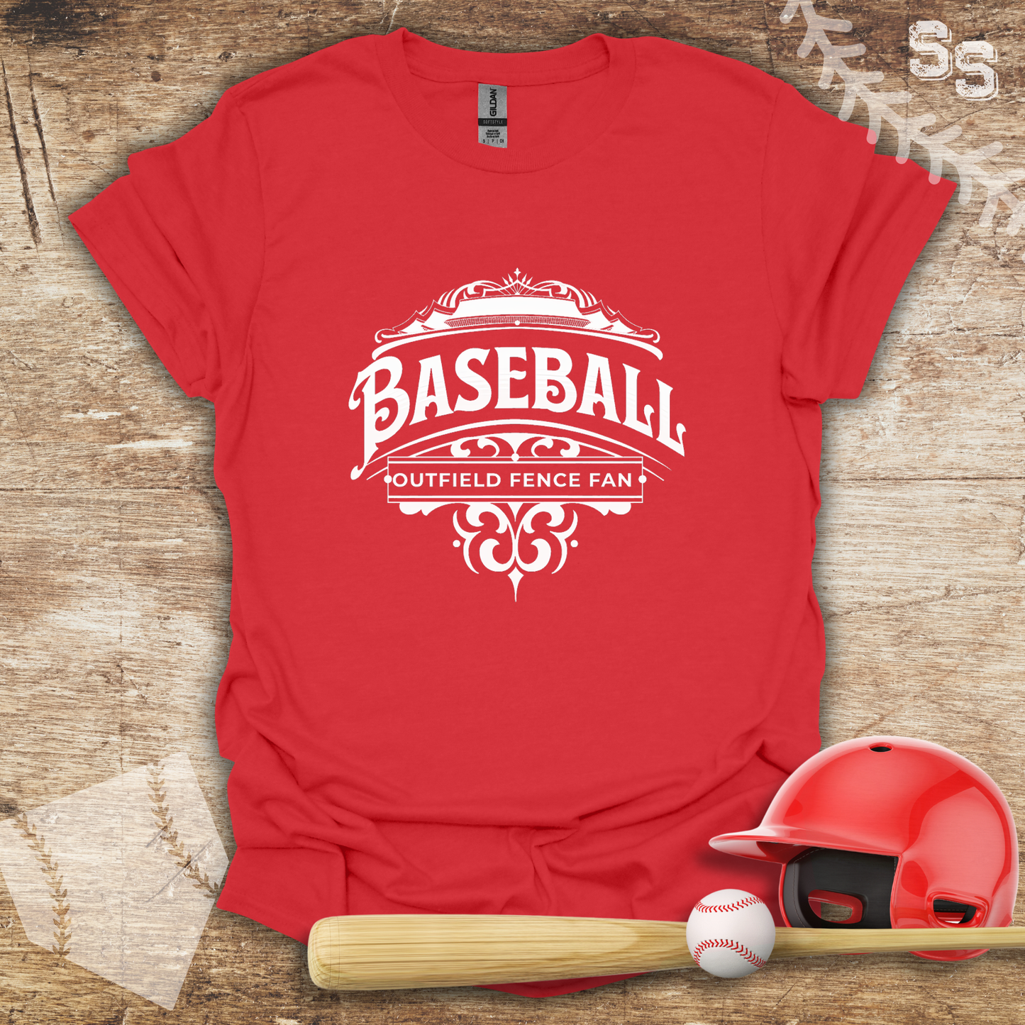 Baseball Outfield Fence Fan
