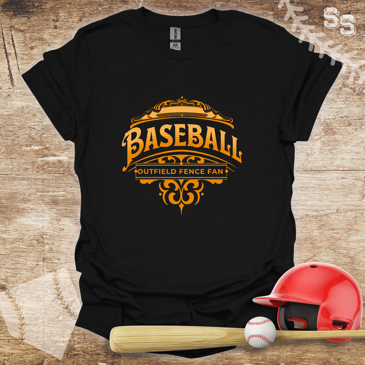 Baseball Outfield Fence Fan