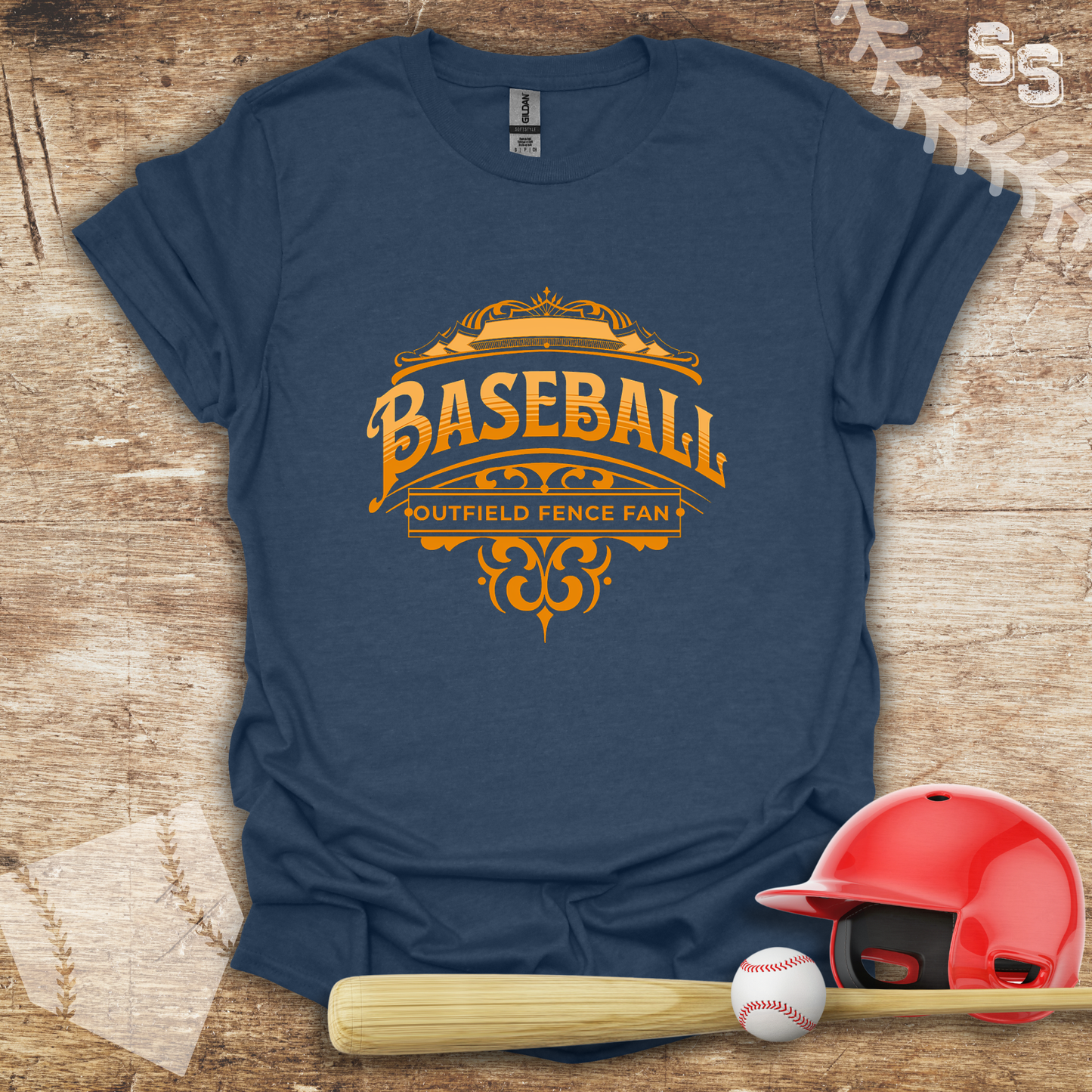 Baseball Outfield Fence Fan