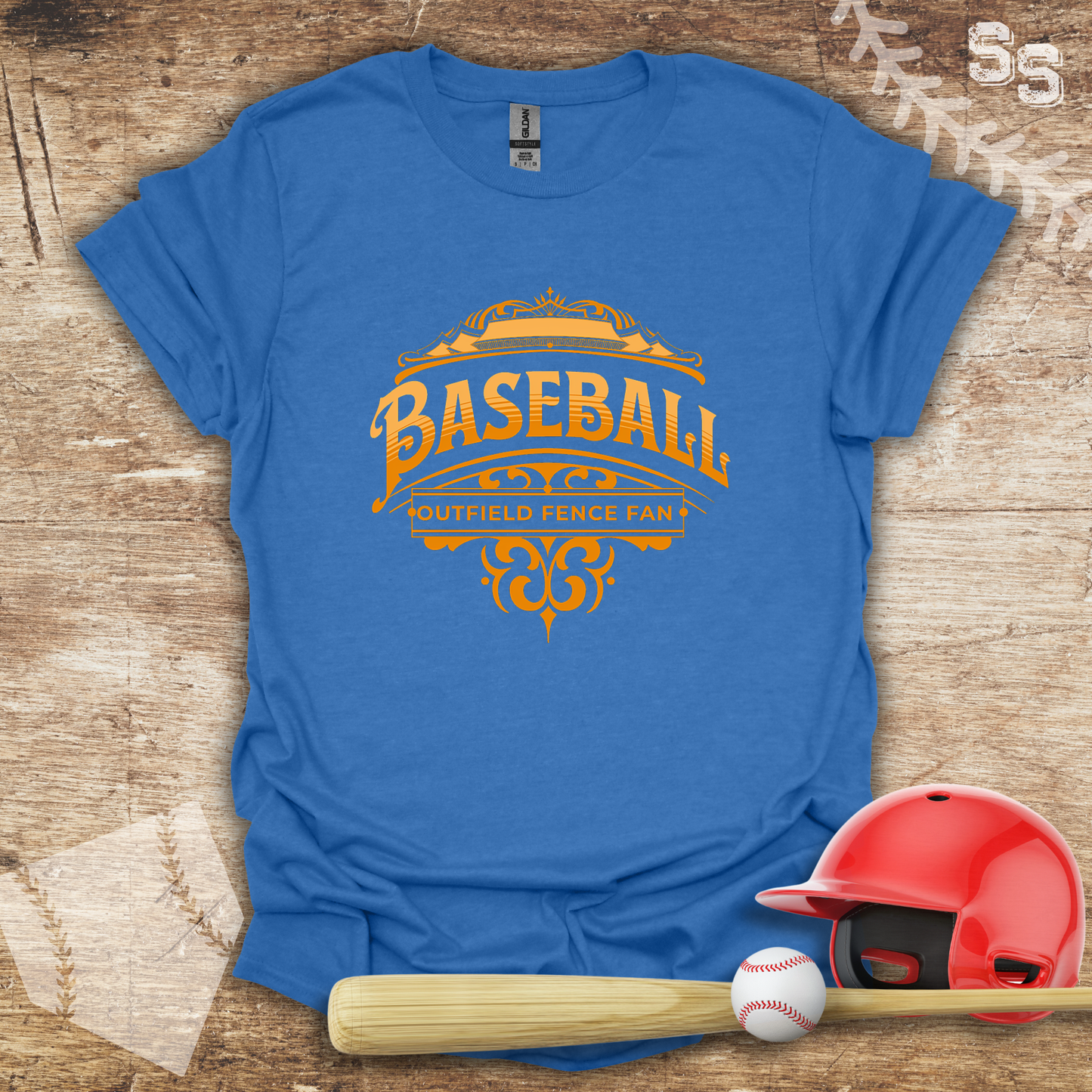 Baseball Outfield Fence Fan