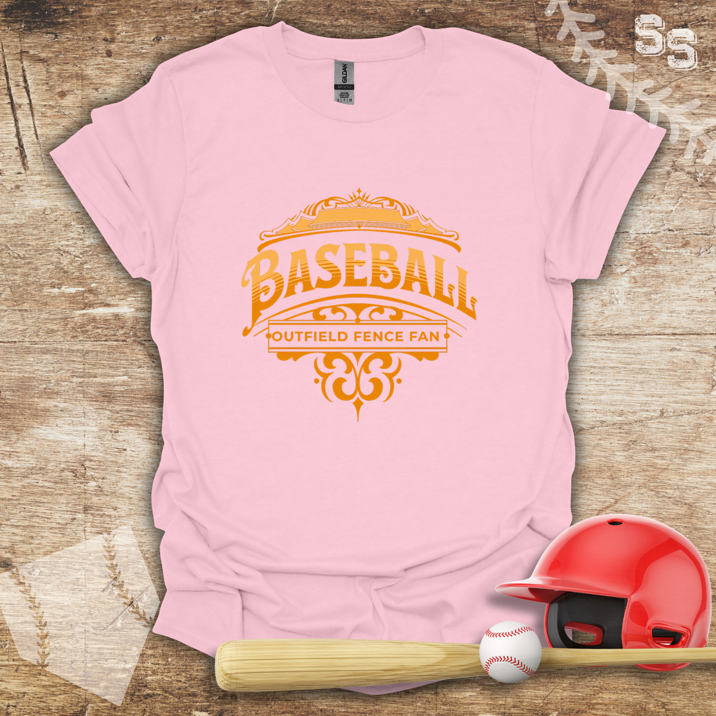 Baseball Outfield Fence Fan