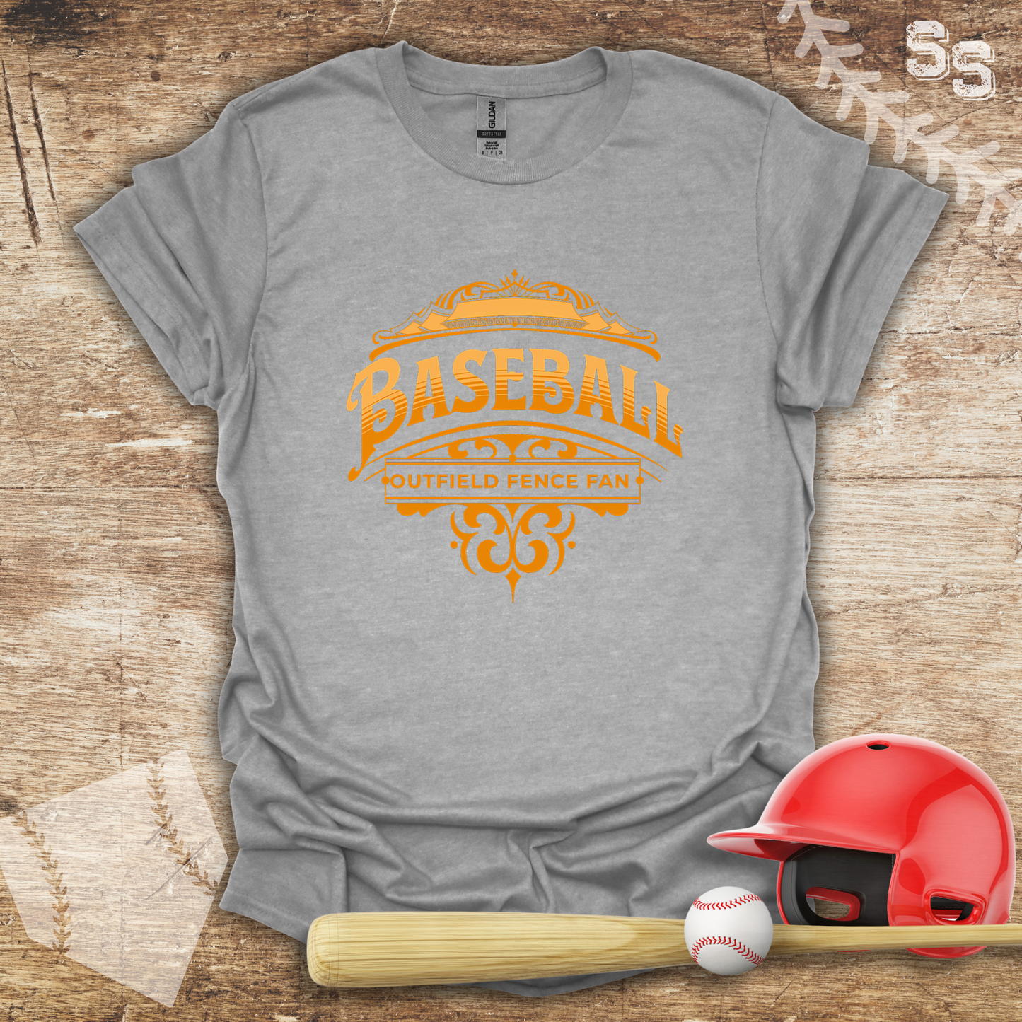 Baseball Outfield Fence Fan