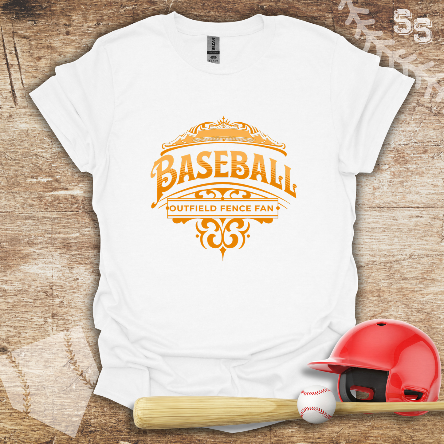 Baseball Outfield Fence Fan