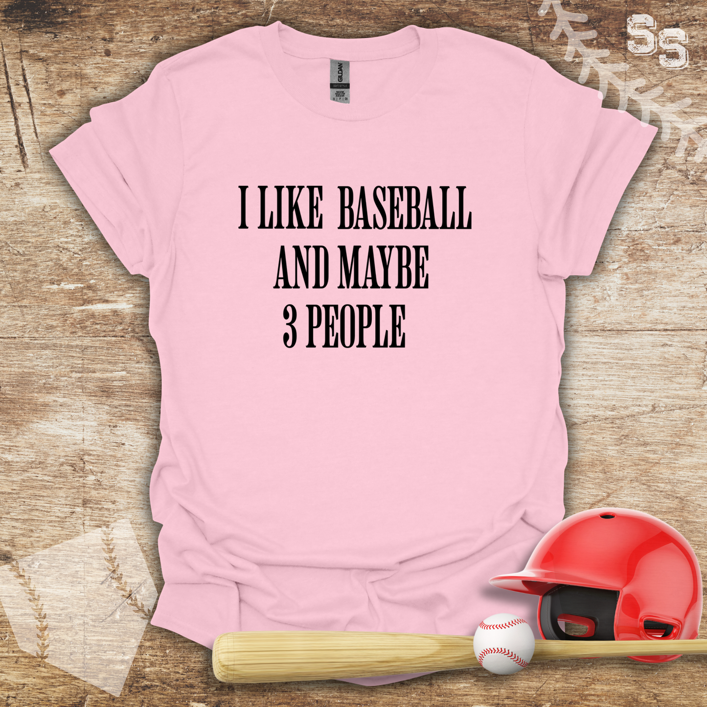 Baseball Liking Maybe Three People