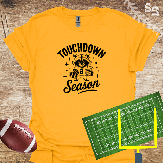 Football Raccoon Season