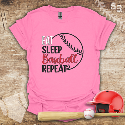 Eat Sleep Baseball Repeat