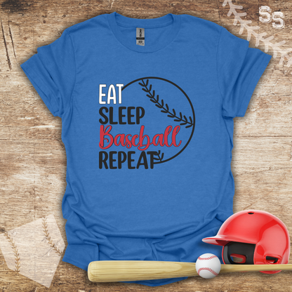 Eat Sleep Baseball Repeat