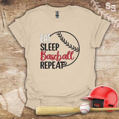 Eat Sleep Baseball Repeat
