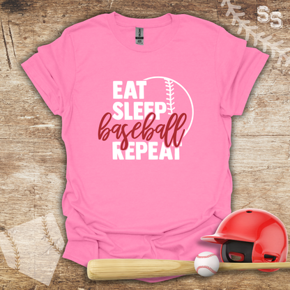 Eat Sleep Baseball Repeat