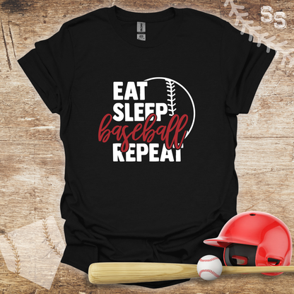 Eat Sleep Baseball Repeat