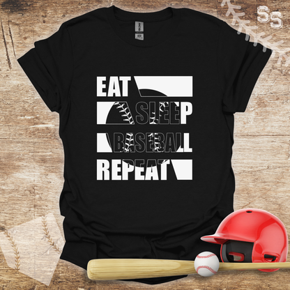 Eat Sleep Baseball Repeat
