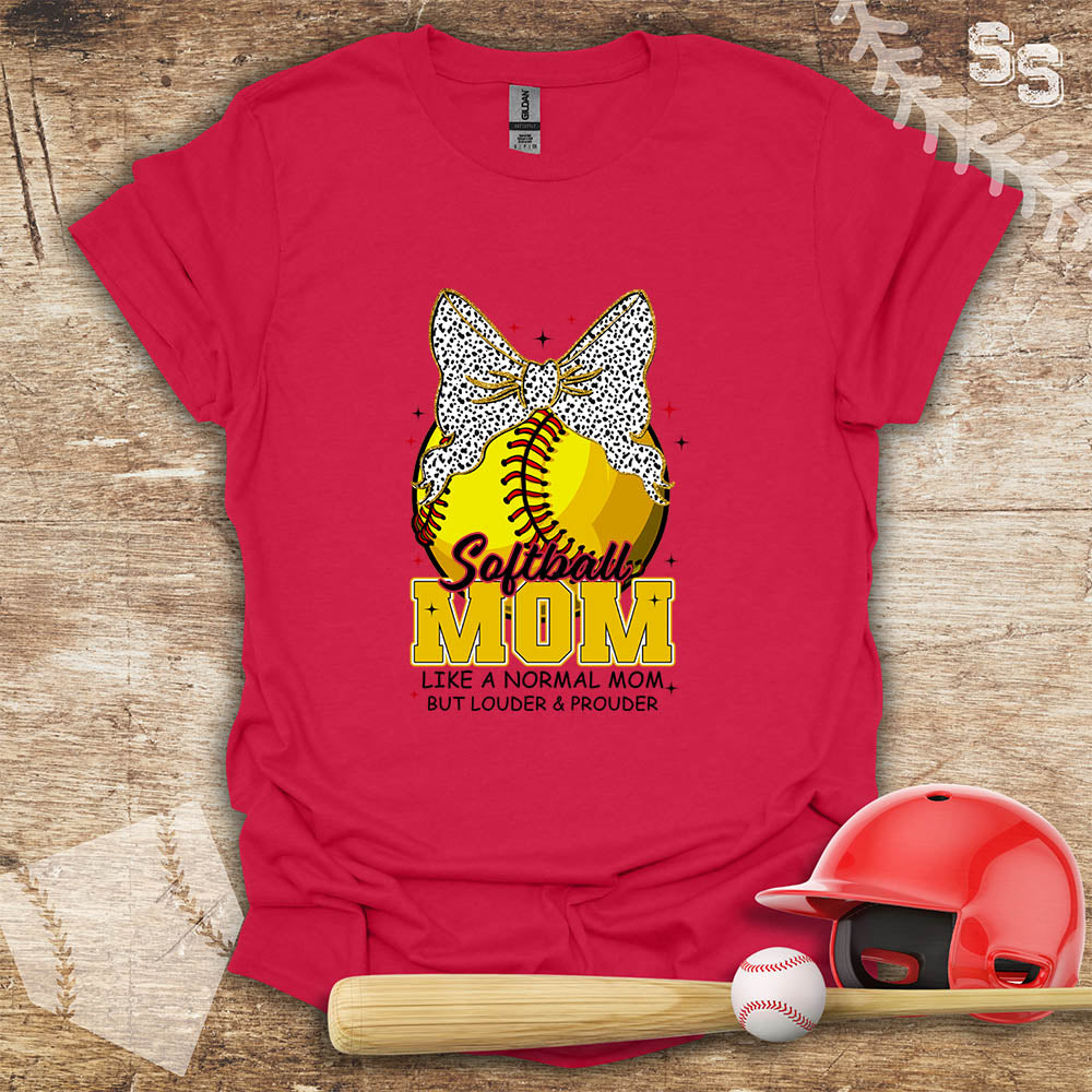 Softball Mom Bow