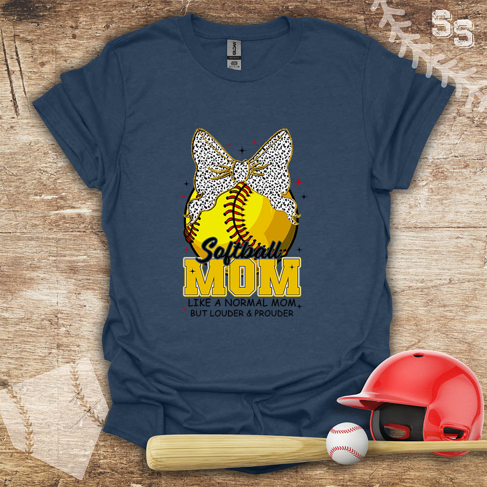 Softball Mom Bow