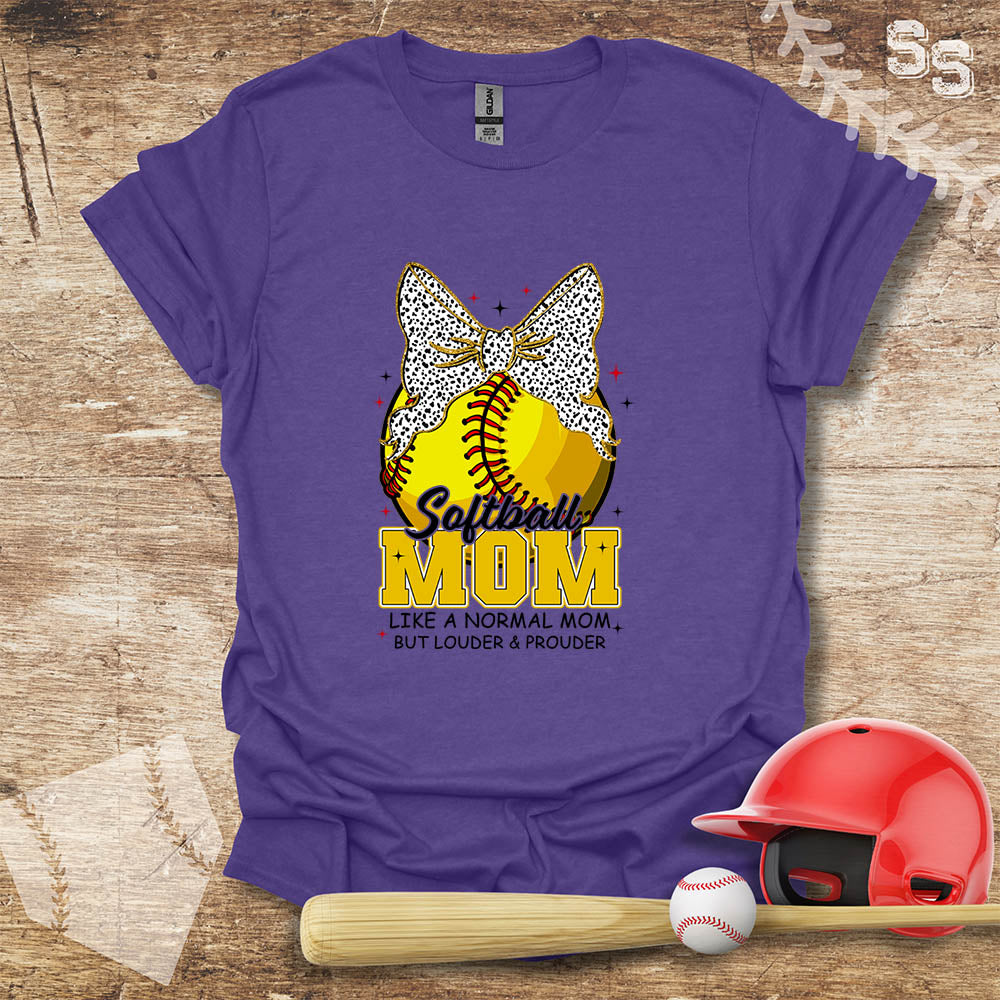 Softball Mom Bow