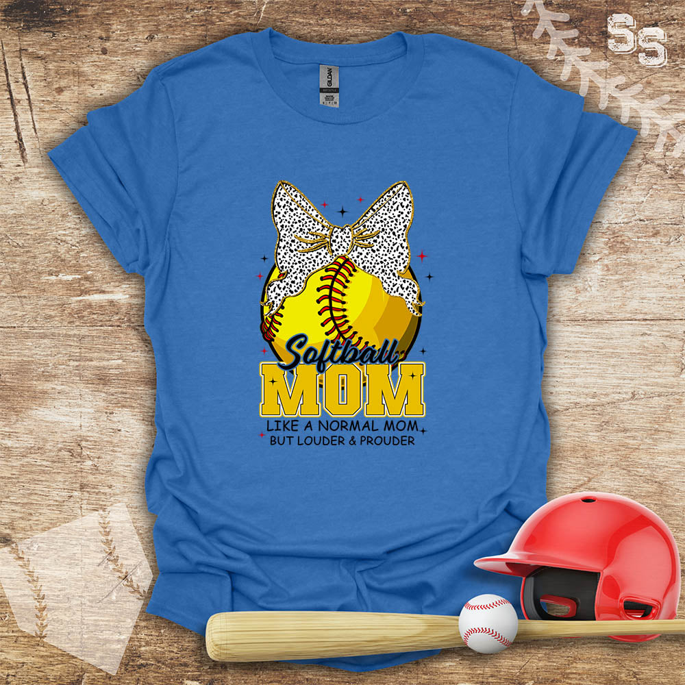 Softball Mom Bow