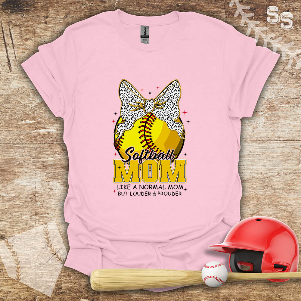 Softball Mom Bow