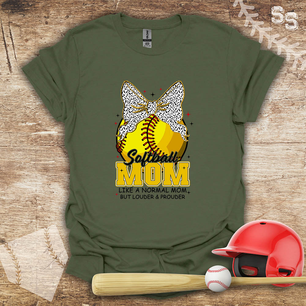 Softball Mom Bow