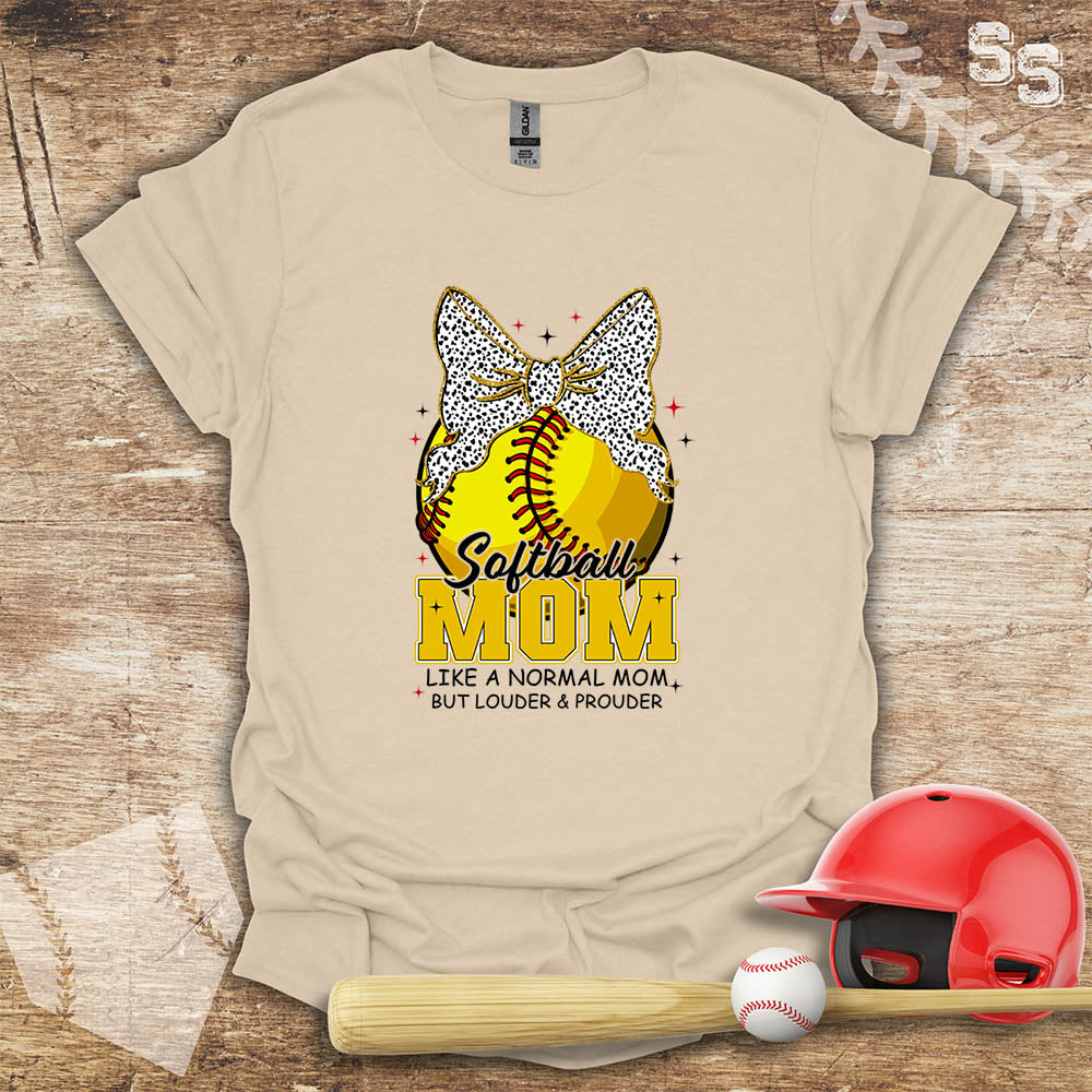 Softball Mom Bow