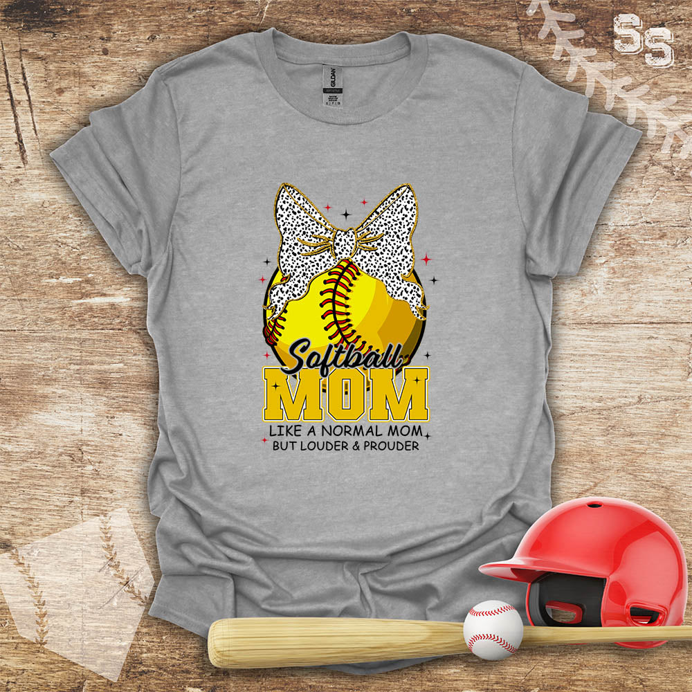 Softball Mom Bow