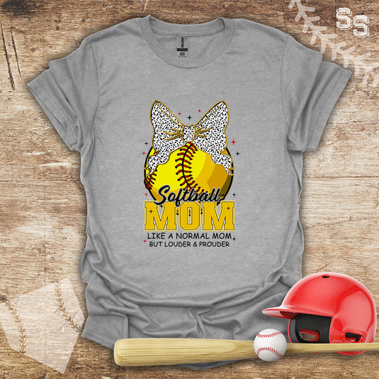 Softball Mom Bow