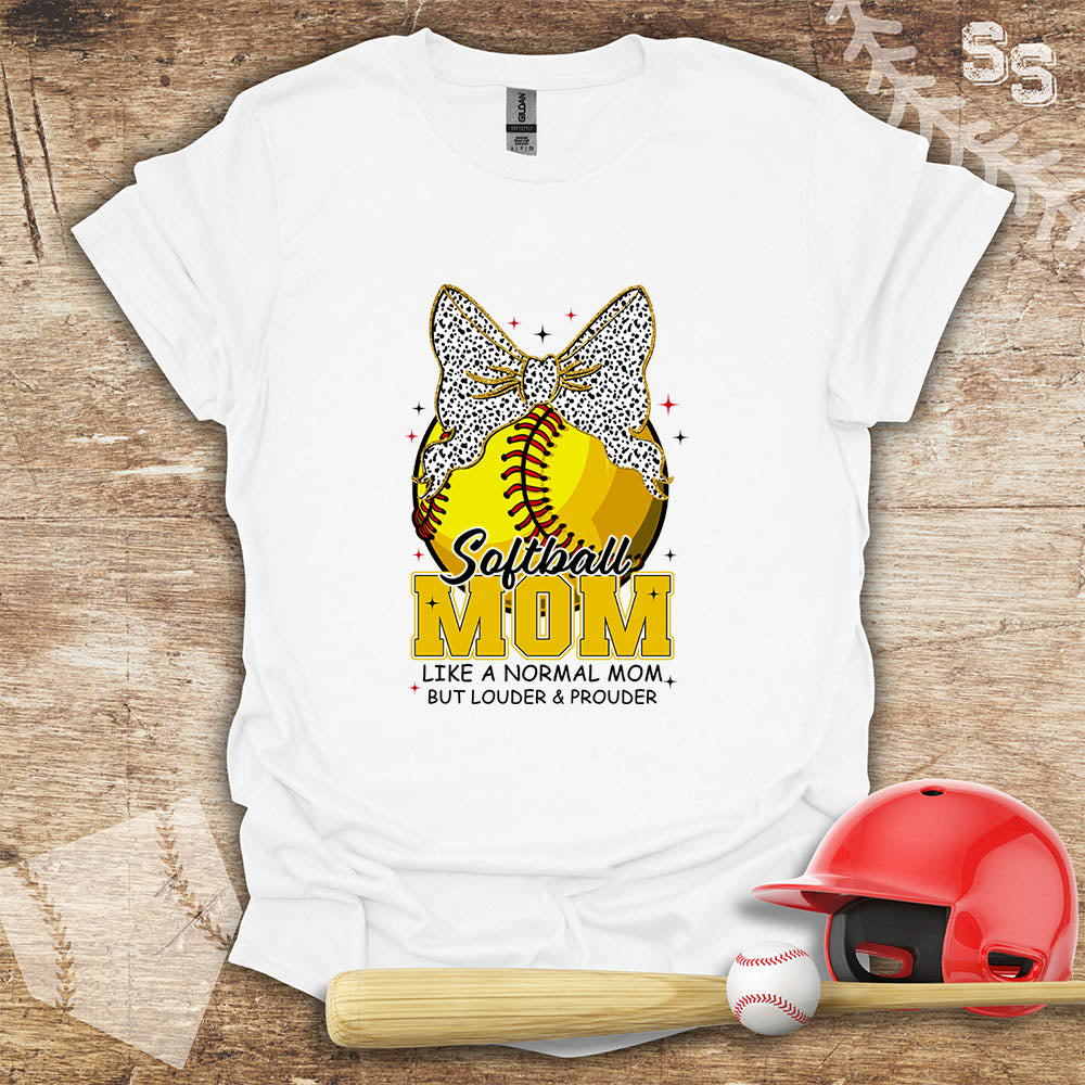 Softball Mom Bow
