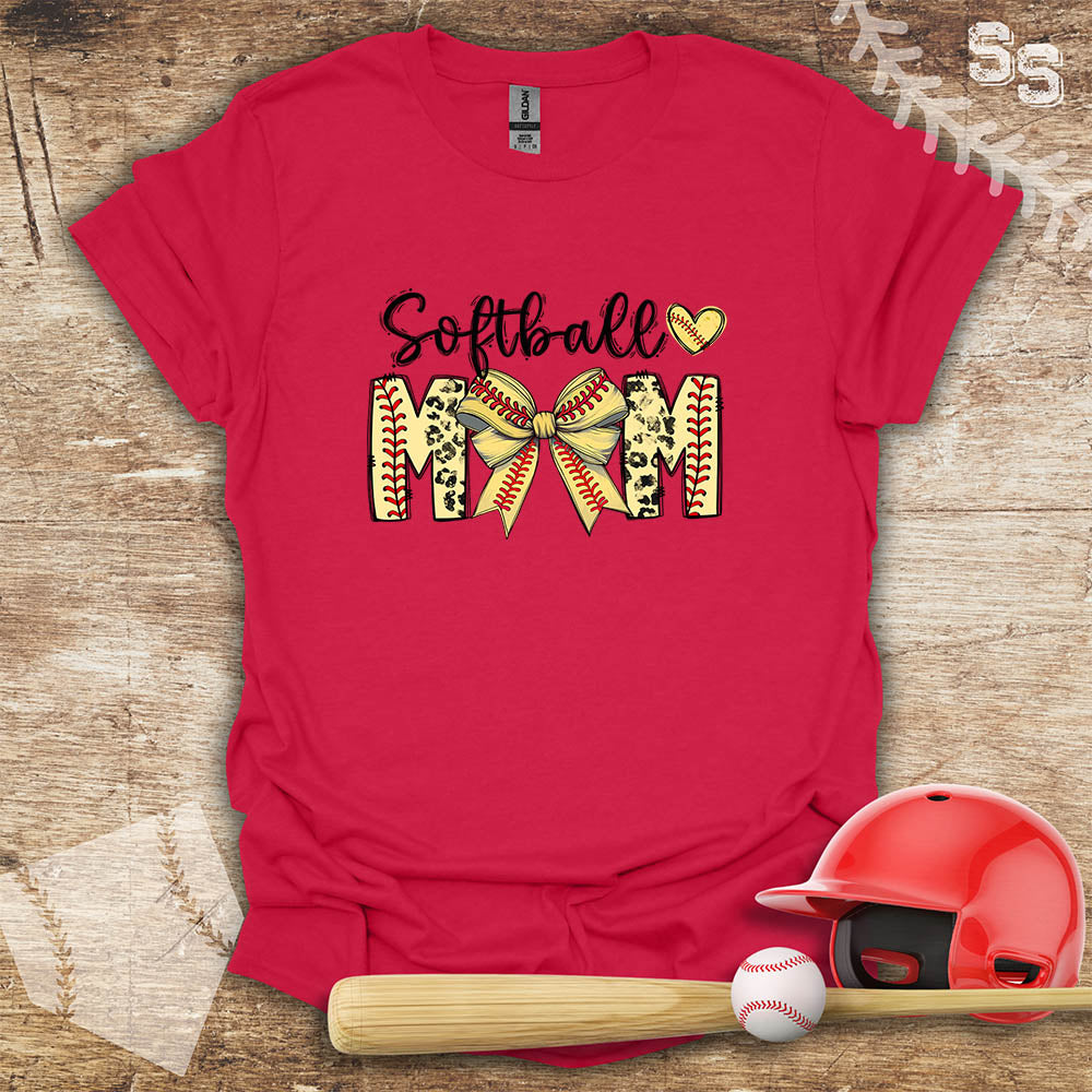 Softball Mom Bow