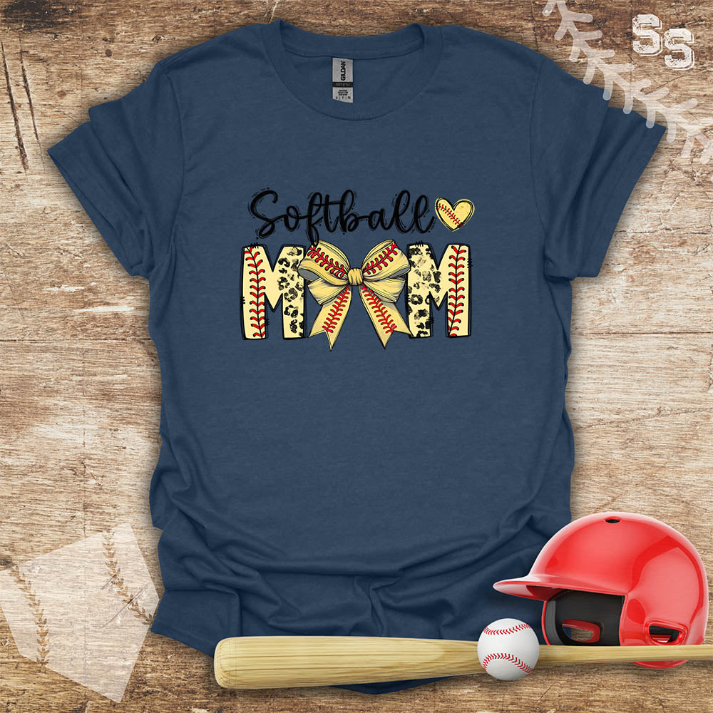 Softball Mom Bow