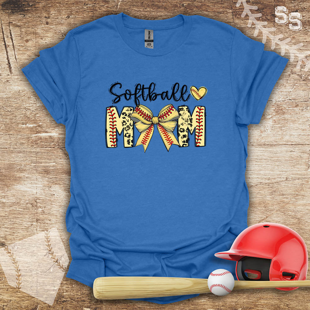 Softball Mom Bow