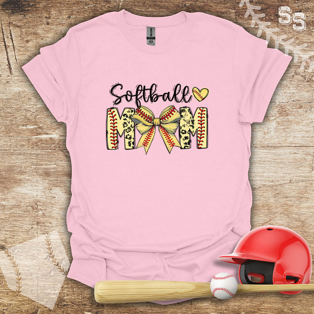 Softball Mom Bow
