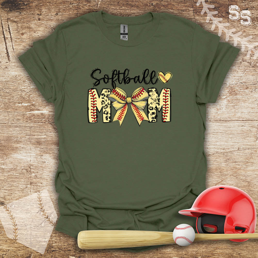 Softball Mom Bow