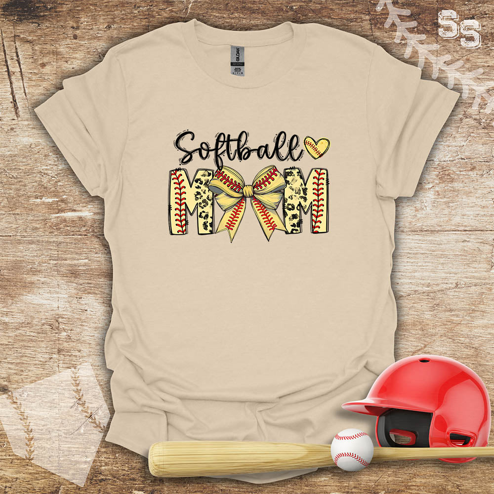 Softball Mom Bow
