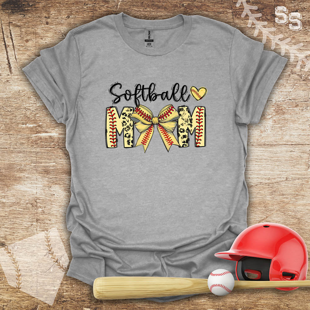 Softball Mom Bow