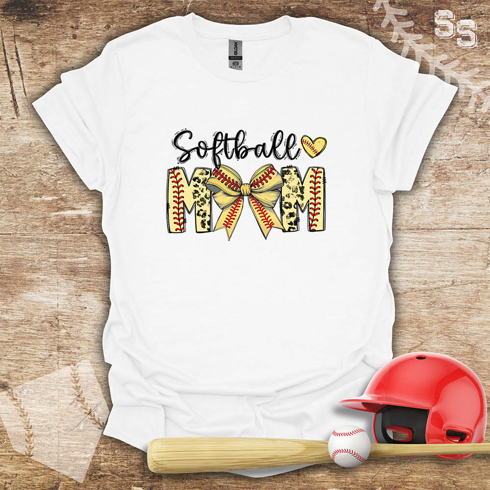 Softball Mom Bow