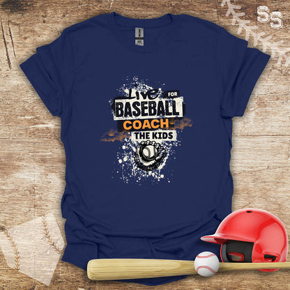 Live For Baseball Coach Kids