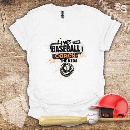Live For Baseball Coach Kids