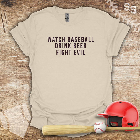 Baseball Fight Evil