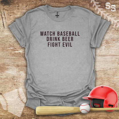 Baseball Fight Evil