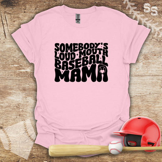 Loud Baseball Mom