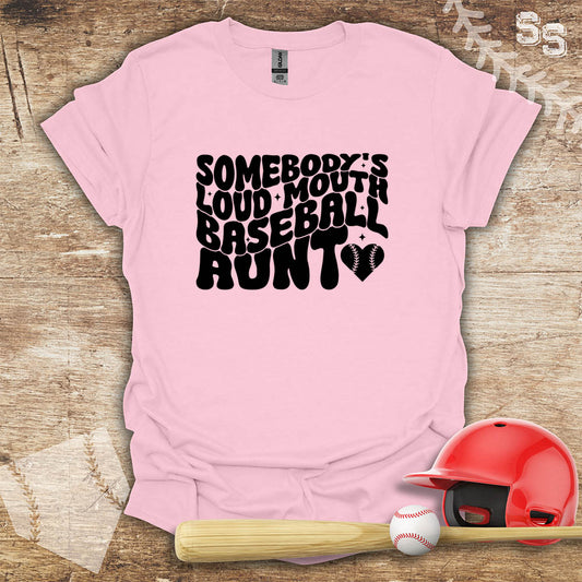 Loud Mouth Baseball Aunt