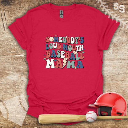 Retro Baseball Mama